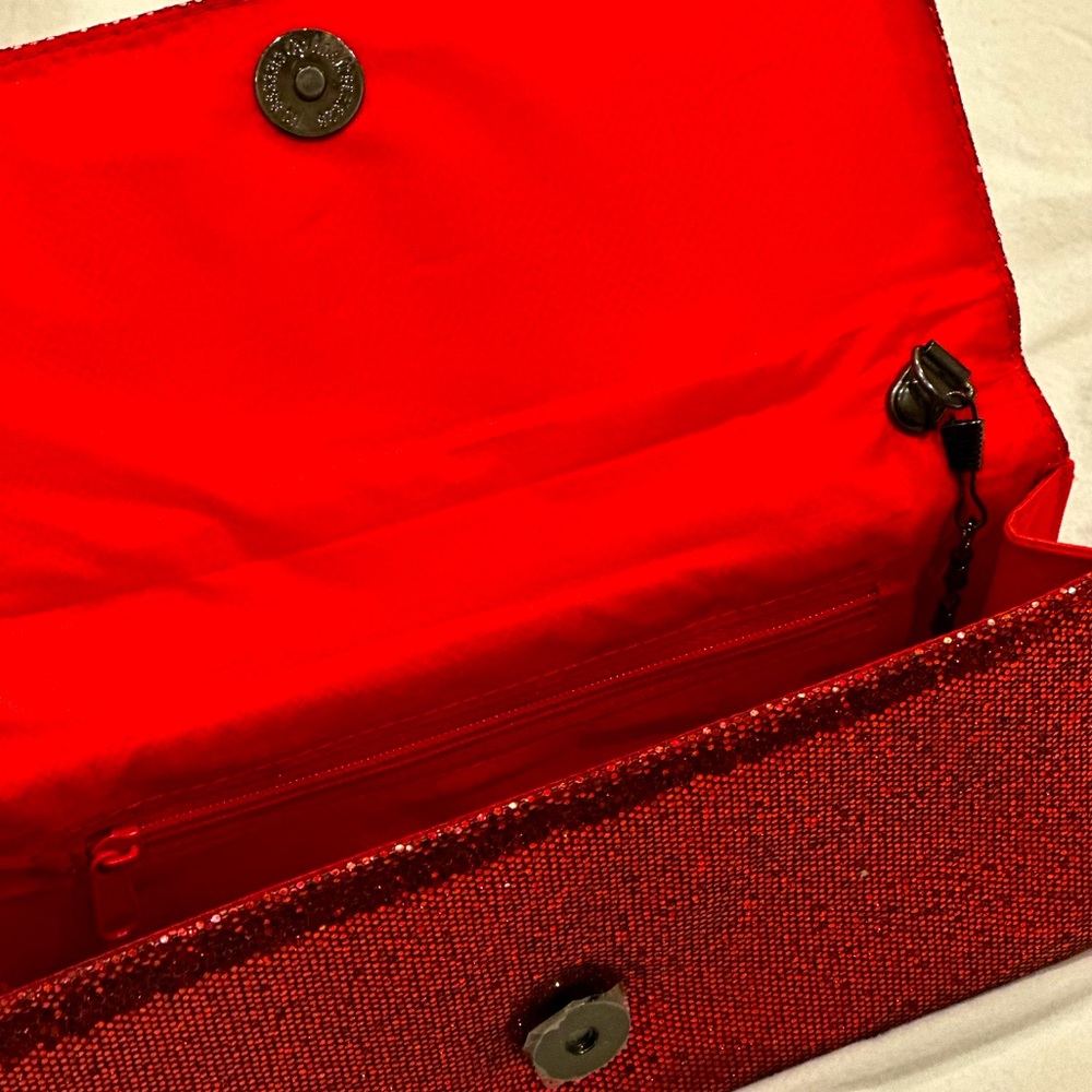 Sparkly Red Party Purse